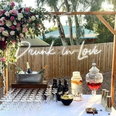 Drunk in Love Neon Sign