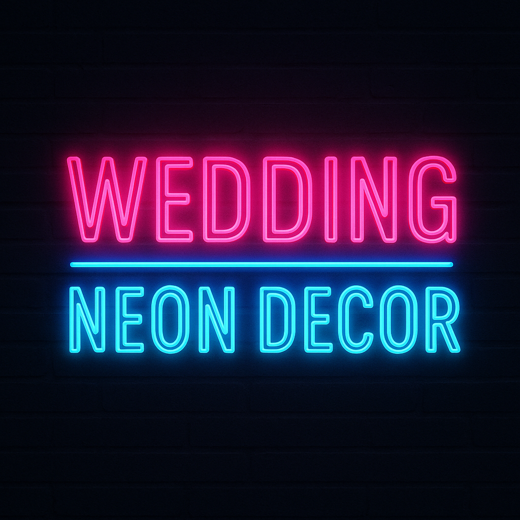 Wedding Neon Decor