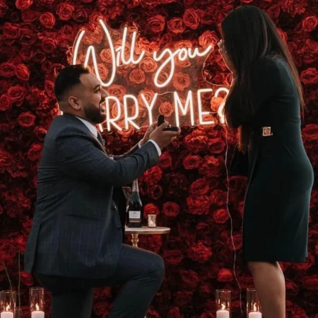 Will You Marry Me Neon Sign