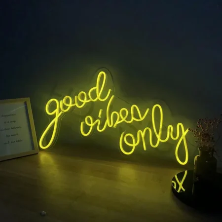 Good Vibes Only Neon
